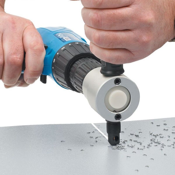 Metal Nibbler Drill Attachment Metal Iron Plate Sheet Cutter Shear 3664403 Carousel 2
