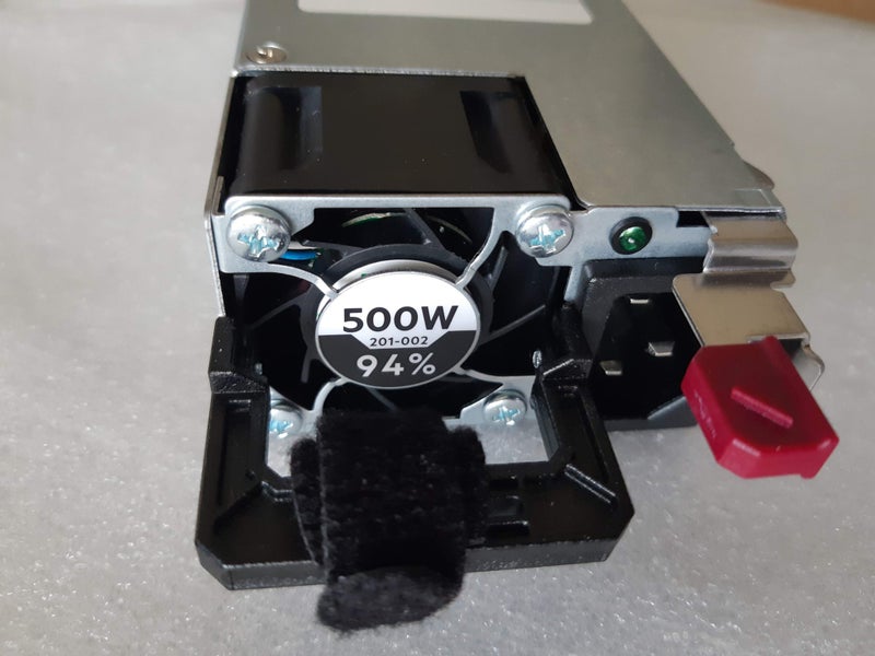 HPE 500W Flex Slot Platinum Hot-Plug Power Supply Carousel 1