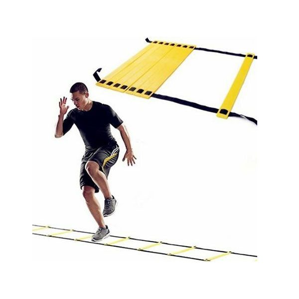Morgan Adjustable 4M Speed And Agility Ladder Flat Carousel 1