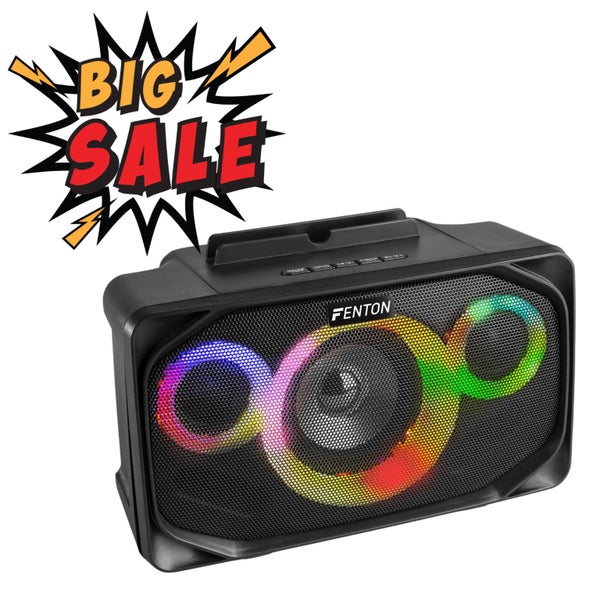 Sputnik 2 LED Party Speaker with Battery Carousel 1
