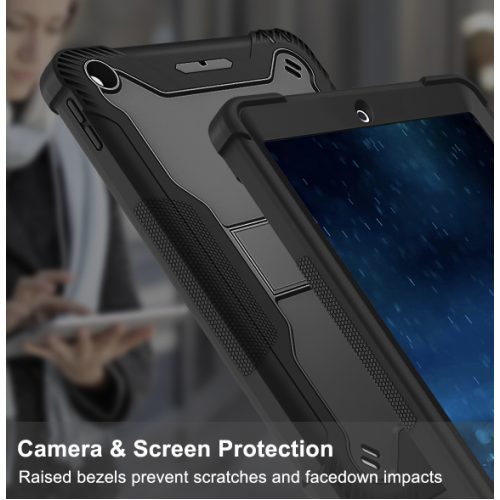 Apple iPad Mini 4 & Mini 5 (7.9 inch) Blue Shockproof Rugged Case with Kickstand Carousel 6