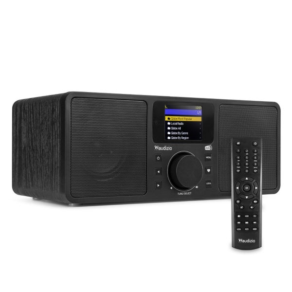 Rome WIFI Internet Stereo Radio Black Carousel 1