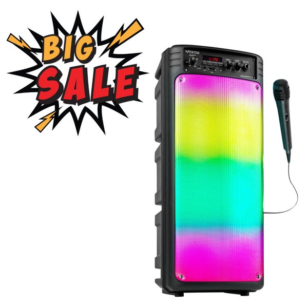BoomBox300 Party Speaker with LED Carousel 1