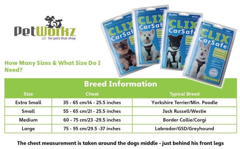 CLIX CARSAFE HARNESS LARGE Carousel 5