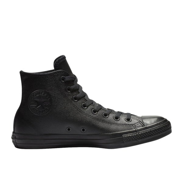 .Converse Chuck Taylor Unisex Leather Black Mono Hi - (135251) - MB Hi - R1L8 Carousel 2