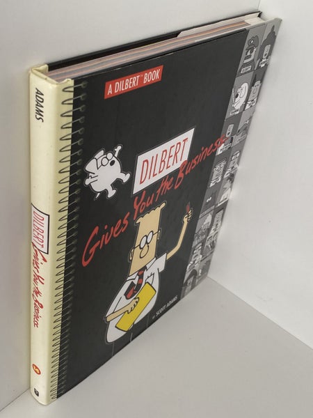 DILBERT GIVES YOU THE BUSINESS: A Dilbert Book by Scott Adams 1999 Carousel 2