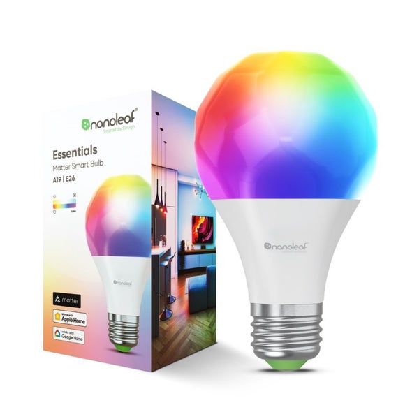 Nanoleaf Essentials Smart Bulb E27 (Matter Compatible) Carousel 1
