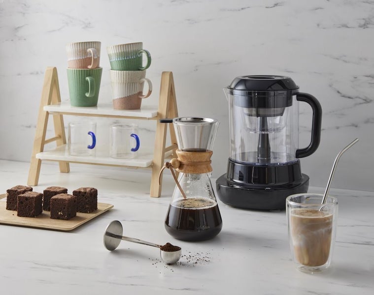 Leaf & Bean Burke 1 Litre Cold Brew Coffee Maker Drip Barista Espresso Carousel 4