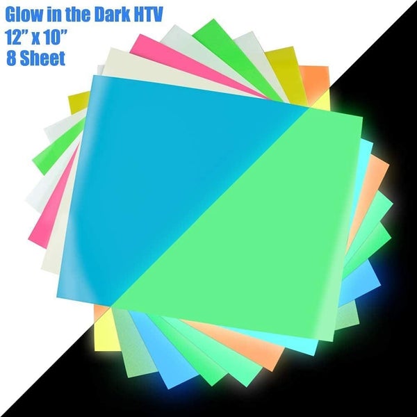 Glow in Dark HTV Heat Transfer Vinyl Carousel 8