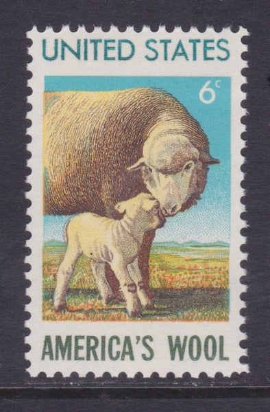 USA - 1423 - 1971 Sheep (1) - UHM Carousel 1