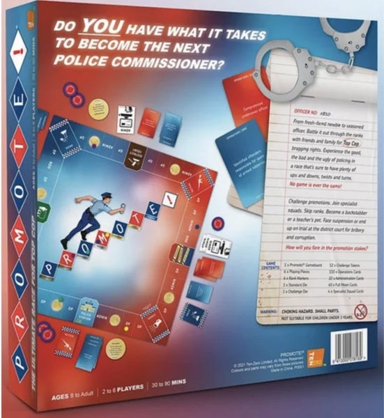 Brand New "Promote! Board Game" – Experience the Thrills of Police Promotion Carousel 2
