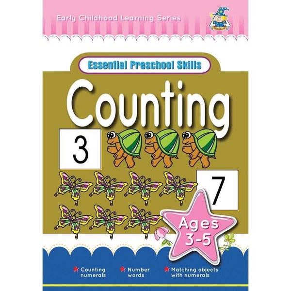 Greenhill Activity Book 3-5yr Counting Carousel 1