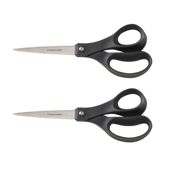 Fiskars Performance Scissors Recycled 8 inch Pk2 Carousel 1