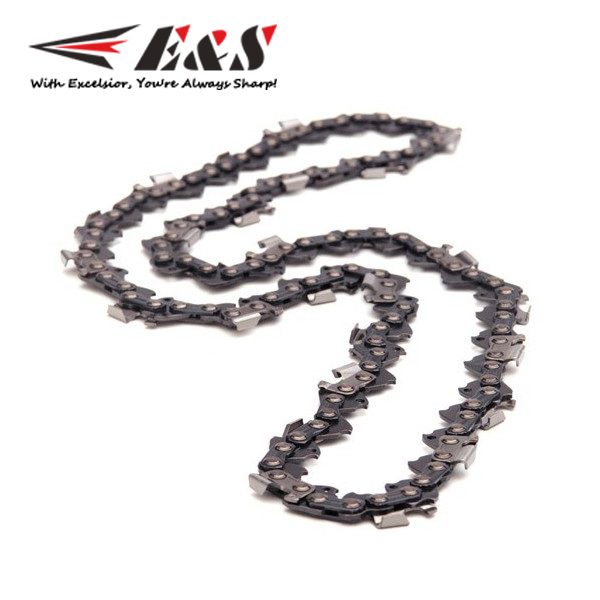 E & S 3/8" 0.058" Semi Chisel Ripping Chain - 30" Loop (98 links) Carousel 1