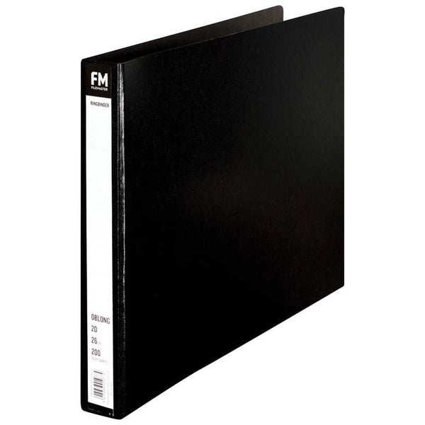 FM Ringbinder A3 2/26 Oblong Black Trunkboard Carousel 1