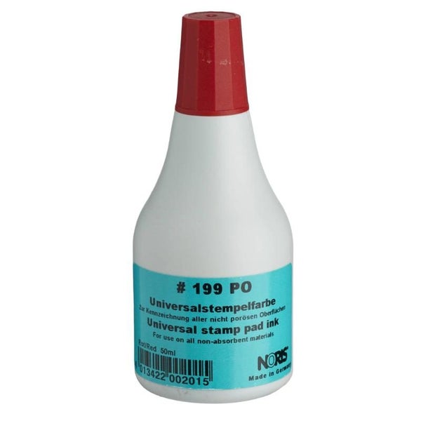 Noris #199 Universal Pad Ink 50ml Red Carousel 1