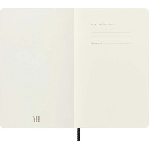 Moleskine Notebook Large Black Soft Cover Square Carousel 2