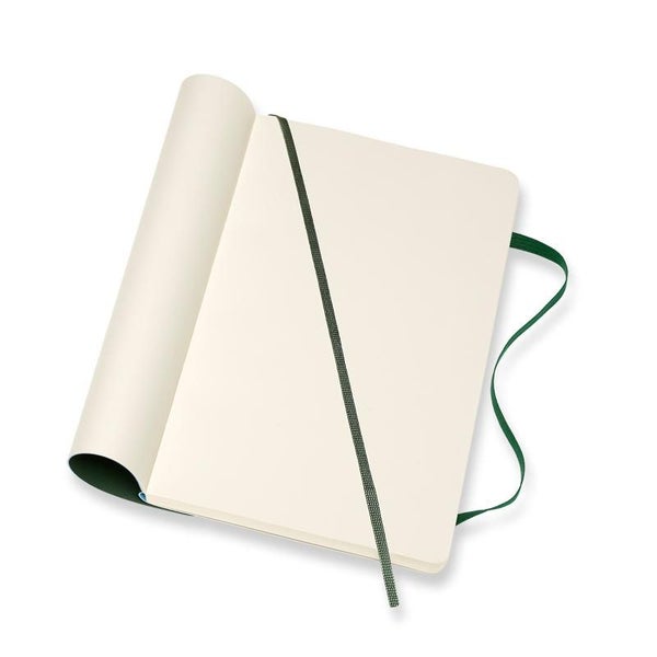Moleskine Notebook Large Myrtle Green Soft Cover Plain Carousel 3