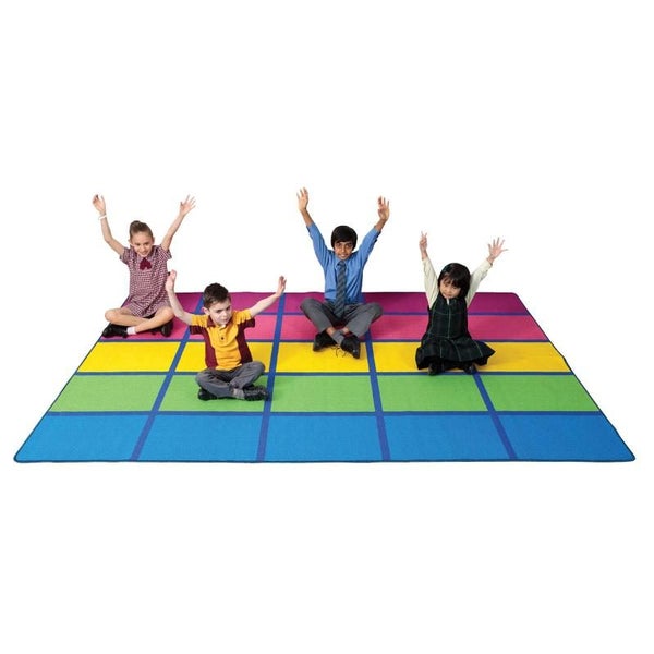 Elizabeth Richards Rainbow Blocks Rug Carousel 1