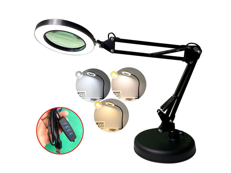 LED Desktop Magnifier Lamp Carousel 1
