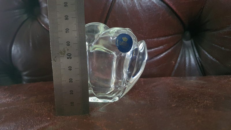 ROYAL COPENHAGEN Crystal Lotus Tealight Holder Carousel 5