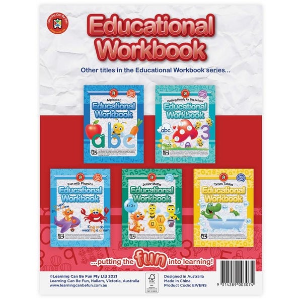 LCBF Educational Workbook Early Number Skills Carousel 2