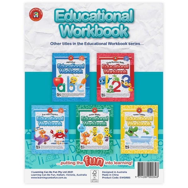 LCBF Educational Workbook Getting Ready For Big School Carousel 2