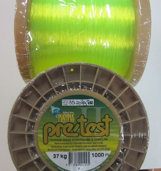 IGFA 37kg mono - 1000m spool - Platypus Carousel 1