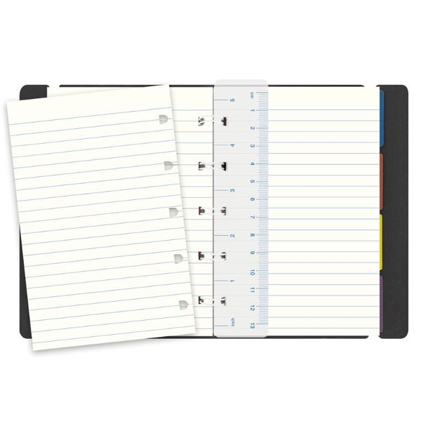 Filofax Notebook Pocket Black Lined Carousel 2