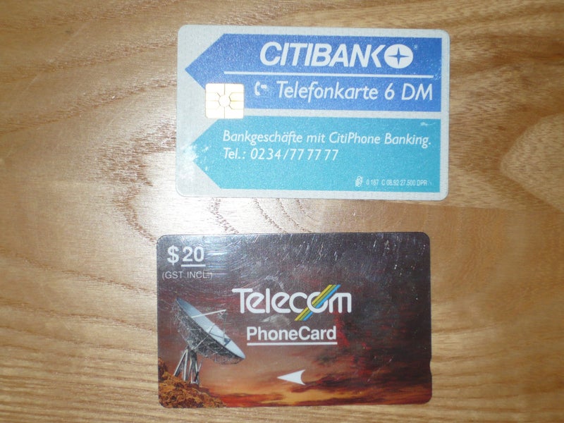 TWO phone cards Carousel 1