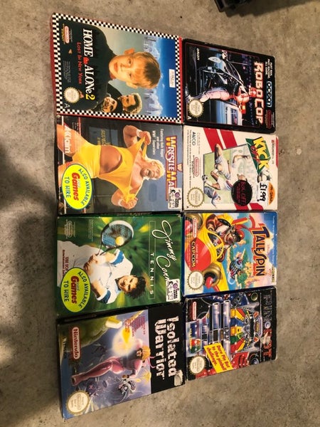 NES Boxed/Complete Games X7 Carousel 1