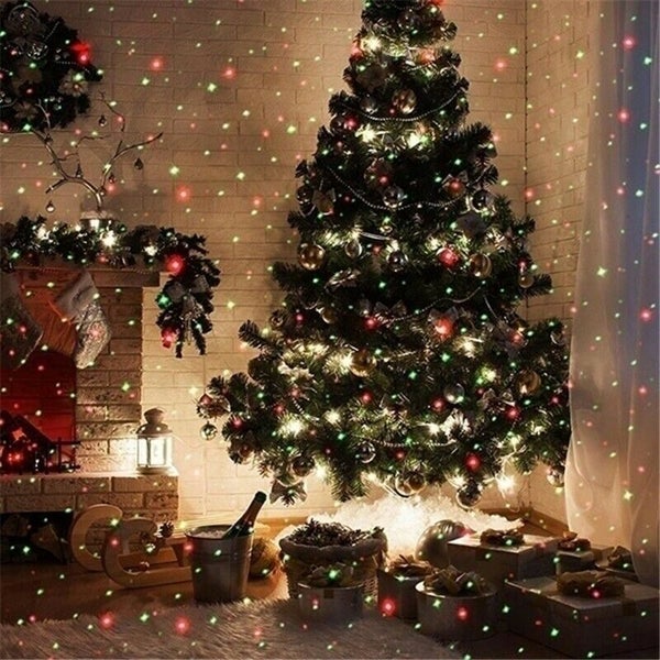 Outdoor Led Projector Light Christmas Halloween Party Landscape Stage Lamp Carousel 2