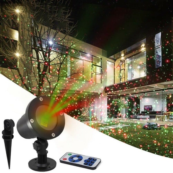 Outdoor Led Projector Light Christmas Halloween Party Landscape Stage Lamp Carousel 4