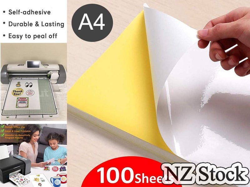 A4 Sticker Paper (Auckland Stock) Carousel 1