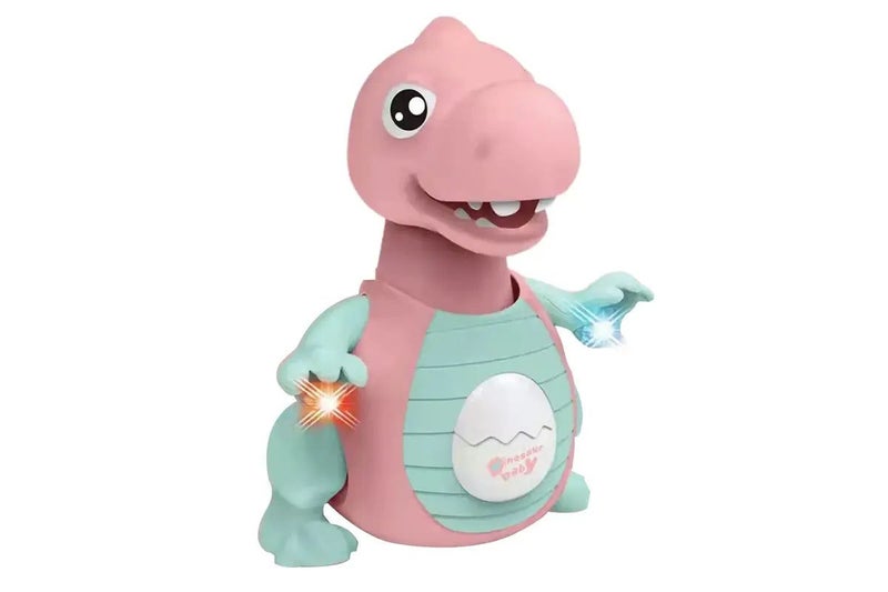 Dinosaur Toy 360 Degree Steering Recreational Eye-catching Simulated Electric... Carousel 1