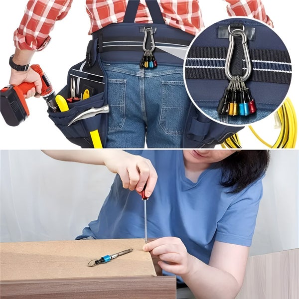 Quick Change Keychain Hex Bit Holder Carousel 2