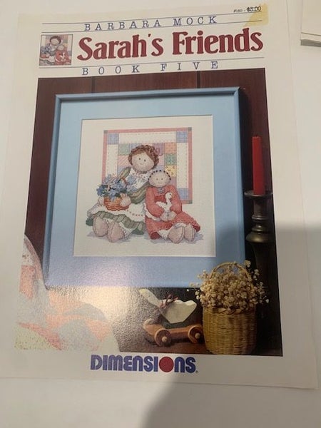 CROSS STITCH PATTERN - SARAS FRIENDS - DOLLS Carousel 1