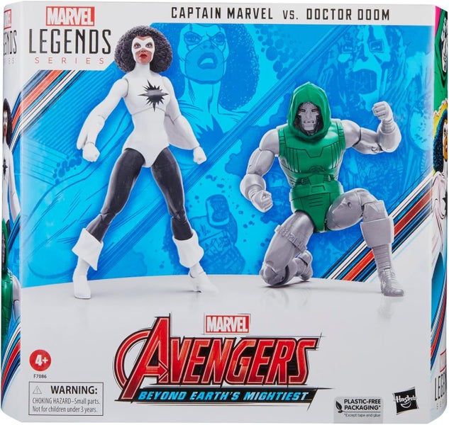 Marvel Legends: Avengers 60th Anniversary - Captain Marvel vs. Doctor Doom Carousel 1