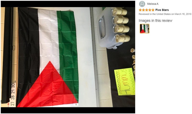 Palestine Flag 150cm x 90cm with Brass Grommets *Local Clearance* Carousel 2