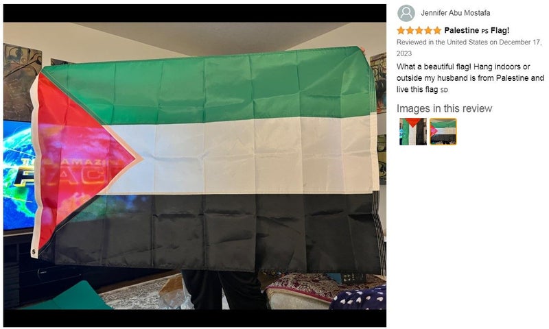 Brand New Palestine Flag Palestinian National Flag 150cm x 90cm *Clearance* Carousel 2