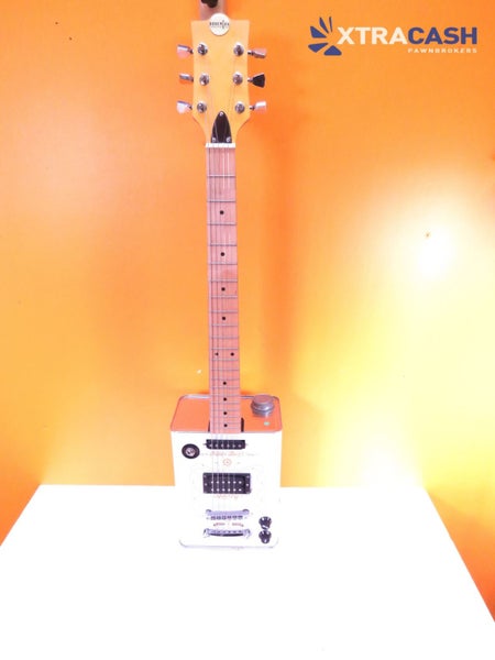 BOHEMIAN OIL CAN GUITAR ONE SINGLE COIL - ONE HUMBUCKER - HONEY Carousel 1