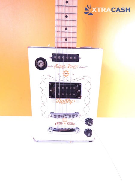 BOHEMIAN OIL CAN GUITAR ONE SINGLE COIL - ONE HUMBUCKER - HONEY Carousel 2