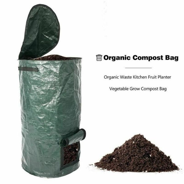 Heavy duty compost bag x2 plant potato bag 120L 45cm x 80cm 250g Carousel 2