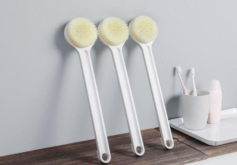 Bath Body Brush Long Handle Shower Rubbing Brush Carousel 1