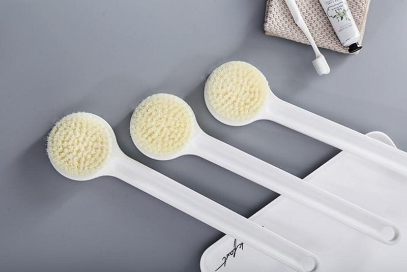 Bath Body Brush Long Handle Shower Rubbing Brush Carousel 4