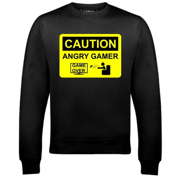 Men's Angry Gamer Sweatshirt Carousel 1