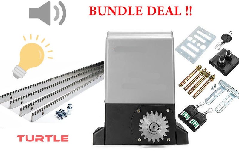 Turtle Sliding Gate Opener System 230VAC 370W629317254430731110