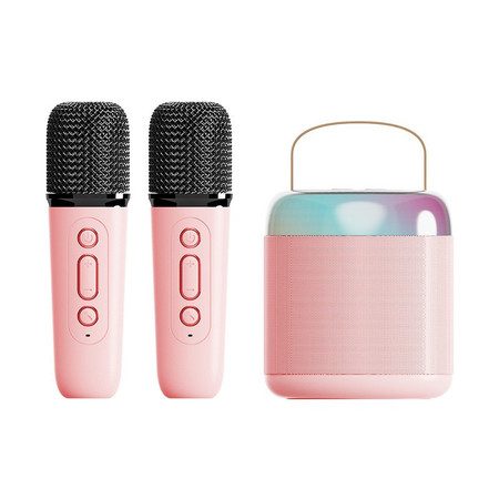 Kids family Portable Karaoke Bluetooth Speaker with Microphone Function Wireless Carousel 1