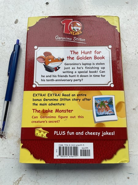 Geronimo Stilton : The Hunt for the Golden Book ( EXCELLENT CONDITION) Carousel 2