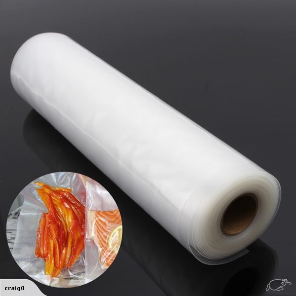 **ZEROPAK**VACUUM ROLL FILM**25cm wide x 15m BULK ROLL ** Carousel 2